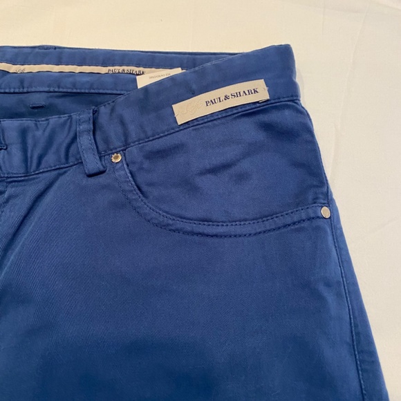 PAUL & SHARK Mens Jeans Sz 34 Royal Blue - Picture 6 of 10